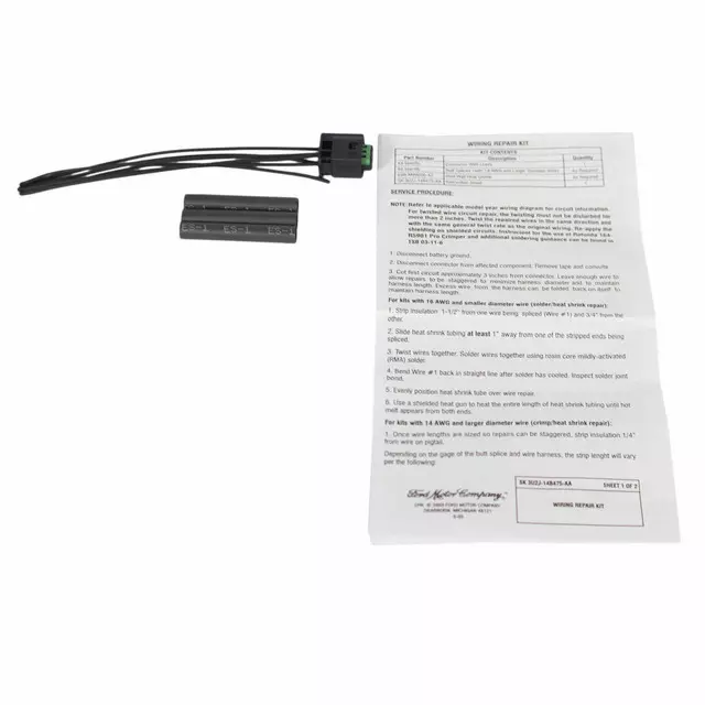 8U2Z14S411RC - : Wire Assembly for Ford Image