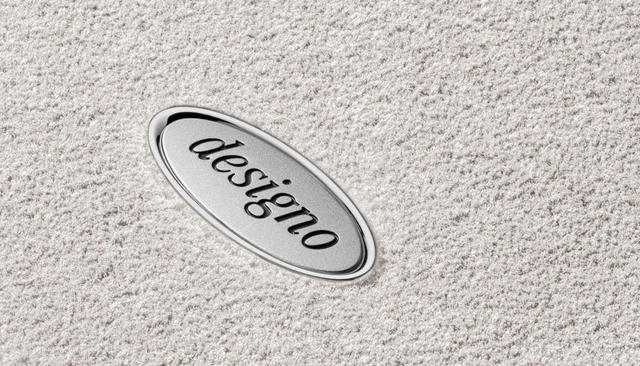 21768043021C45 - Interior: Velour Floor Mats Designo, Set, 4-Piece for Mercedes-Benz Image