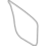 FA1Z5820708A - Body: Weather-strip On Body for Lincoln: MKX, Nautilus Image