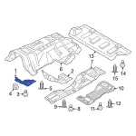 NB3Z5H207A - : 2022-2024 Ford Bronco - Front Shield for Ford: Bronco Image