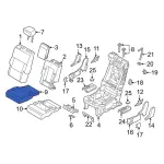 LB5Z7863804LE - : Cushion Cover for Ford: Explorer Image