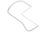 1677408700 - : Seal, Rear-End Door for Mercedes-Benz: GLE450, GLE53 AMG, GLE63 AMG S Image