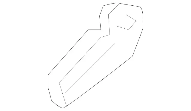 16492012647E94 - Body: Release Handle for Mercedes-Benz Image