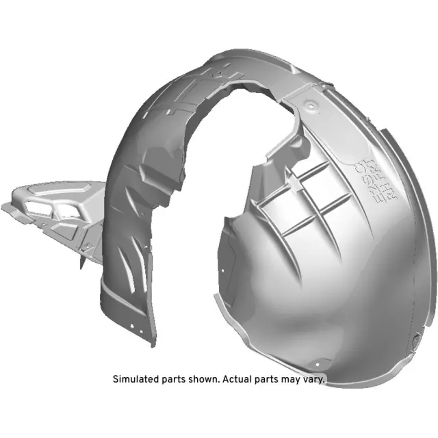 84062805 - Body: Fender Liner for Chevrolet: Malibu Image