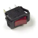 821901 - : Rocker Switches - Illuminated, 3 Blade, Red for Grote Lighting Image