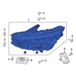 LJ8Z13008Z - : Composite Assembly for Ford: Mustang Mach-E Image