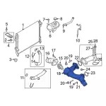 KR3Z8592B - : Water Manifold for Ford: F-150, Mustang Image