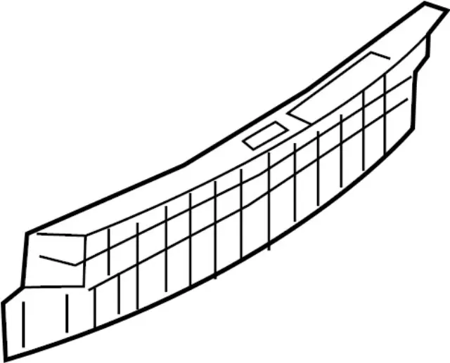 849925CB0A - Body: Rear Trim Panel for INFINITI: Q60 Image