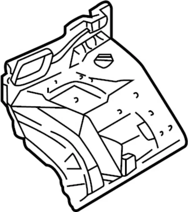 641300W730 - Body: Front Panel for INFINITI: QX4 Image