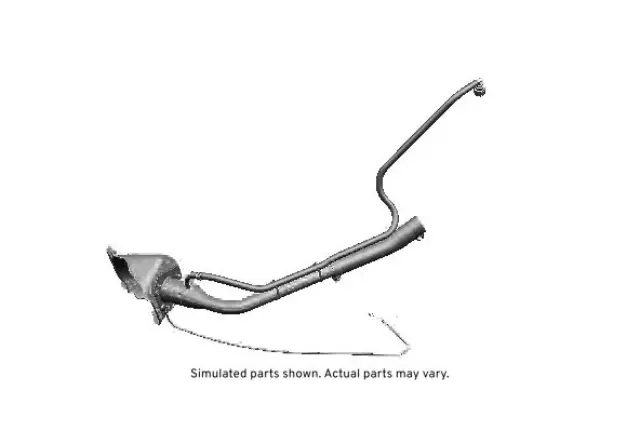 15938962 - Fuel System: Fuel Tank Filler Neck for Chevrolet: Silverado 1500, Silverado 1500 Classic, Silverado 1500 HD, Silverado 1500 HD Classic, Silverado 2500 HD, Silverado 2500 HD Classic, Silverado 3500, Silverado 3500 Classic | GMC: Sierra 1500, Sierra 1500 Classic, Sierra 1500 HD, Sierra 1500 HD Classic, Sierra 2500 HD, Sierra 2500 HD Classic, Sierra 3500, Sierra 3500 Classic Image