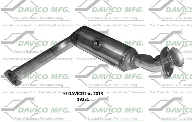 19231 - : Direct Fit Catalytic Converter for DAVICO CONVERTERS Image