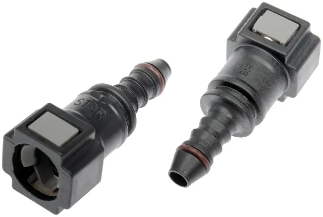 800188 - : Quick Connector 5/16 In. Steel TO 6mm Nylon 180 with O ring for Dorman Image