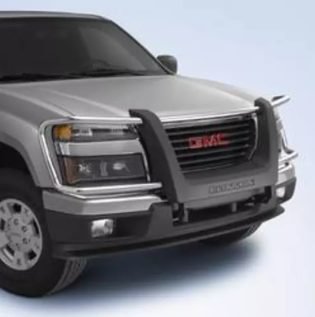 12499254 - Exterior: Brush Grille Guard (Chrome) for GMC: Canyon Image