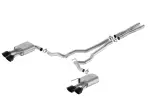 M5200M5SBV - : 2024-2025 Mustang 5.0L Sport Non-Active With Valance-Black Tip for Ford Performance Parts Image
