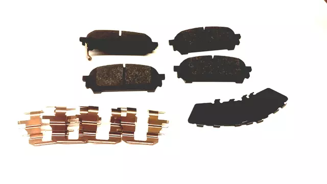 26696FE050 - : REAR BRAKE PAD SET W/HARDWARE &amp; SHIMS for Subaru Image
