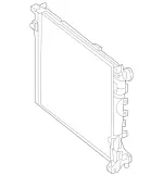2185001000 - : Coolant Radiator for Mercedes-Benz Image