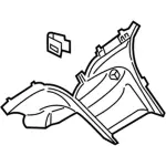 DP5Z5404608AA - Body: Center Panel for Lincoln: MKZ Image