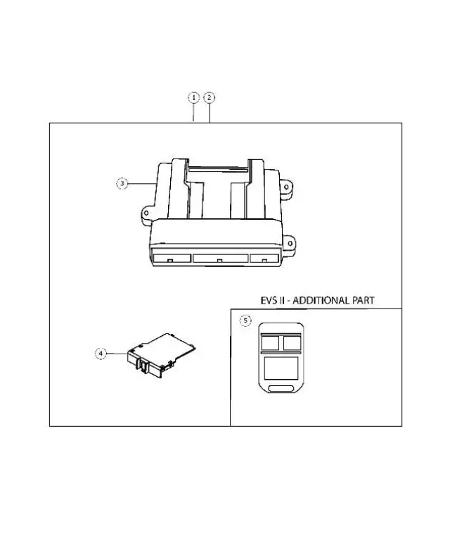 « 82209707 – Mopar Accessories - Component Parts : Securité Avec Commande Distance Trs Alarme pour Mopar Image »