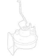 2075421820 - : Horn for Mercedes-Benz Image