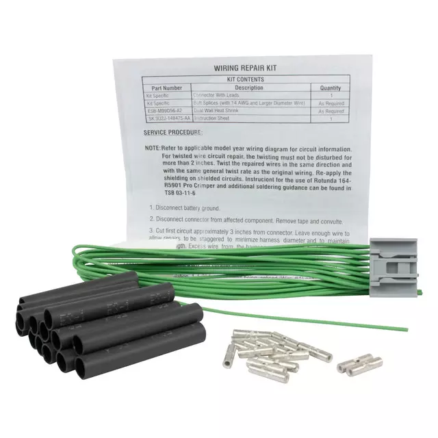 3U2Z14S411DPC - : Wire Assembly for Ford Image