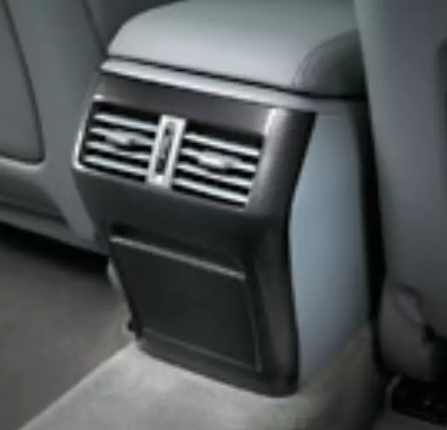 8Z03SEP201D - Interior: Carbon-Fiber-Style Rear Console Trim Kit for Acura Image