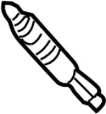 492200W000 - Steering: Pinion Shaft for Infiniti Image