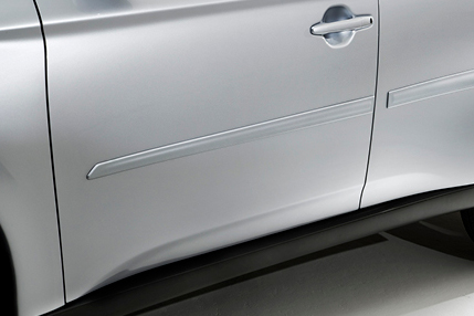 MZ314765U17 - Exterior: Body Side Moldings - Gray for Mitsubishi Image