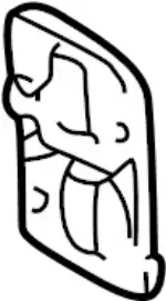 280380W000 - Body: Radio Bracket for INFINITI: QX4 Image