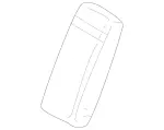 20397009301A19 - Body: Armrest Assembly for Mercedes-Benz Image