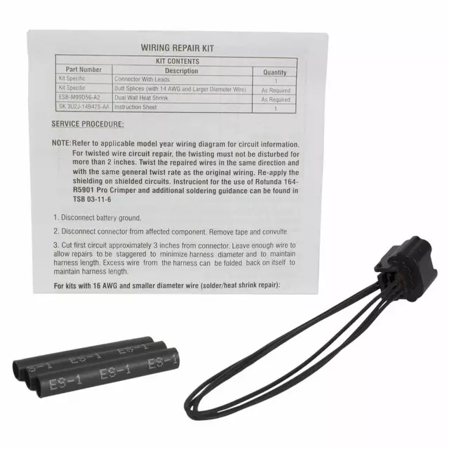 CU2Z14S411AXA - : Wire Assembly for Ford Image