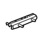 XF2Z17A751AA - Body: Bumper Cover Mount Bracket for Ford: Freestar Image