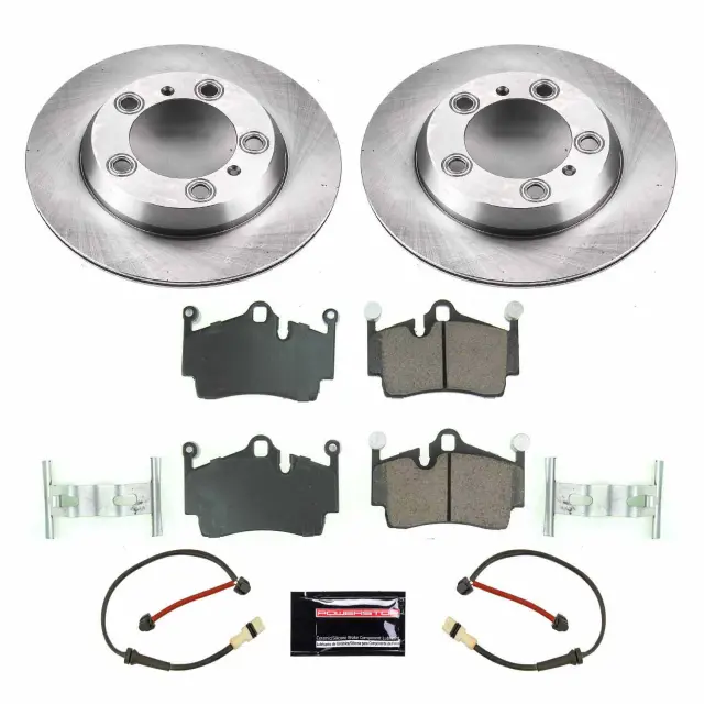 KOE5633 - Brakes &amp; Brake Parts: OE Stock Replacement Low-Dust Ceramic Brake Pad and Rotor Kit for PowerStop Image