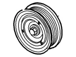 4W4Z6C348AA - Cooling System: Idler Pulley for Lincoln: LS Image