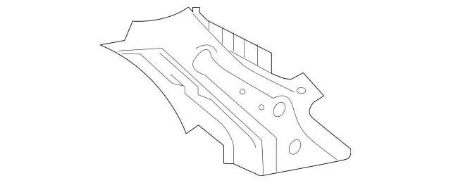 2136302902 - Front-End Assembly, Front Panel: Strut for Mercedes-Benz: AMG GT 43, AMG GT 53, AMG GT 63, AMG GT 63 S, AMG GT 63 S E Performance, CLS450, CLS53 AMG, E300, E350, E400, E43 AMG, E450, E53 AMG, E63 AMG S, GLC300, GLC43 AMG, GLC63 AMG, GLC63 AMG S Image image