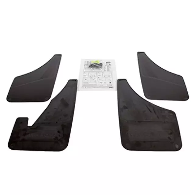 2006 thru 2010 Explorer OEM Genuine Ford Molded Splash Guards Mud Flaps Set of 4 - Ford (6L2Z-16A550-AA)