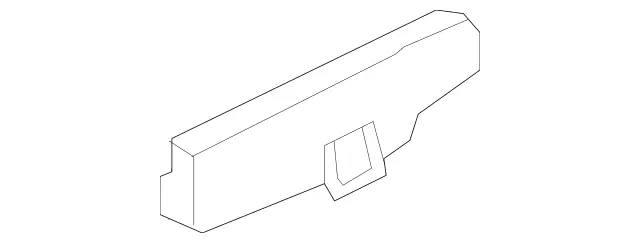 1678691800 - Windshield Washer, Emergency Equipmt: Retaining Tab for Mercedes-Benz: GLE350, GLE450, GLE450e, GLE53 AMG, GLE580, GLE63 AMG S, GLS450, GLS580, GLS63 AMG, Maybach GLS600 Image image