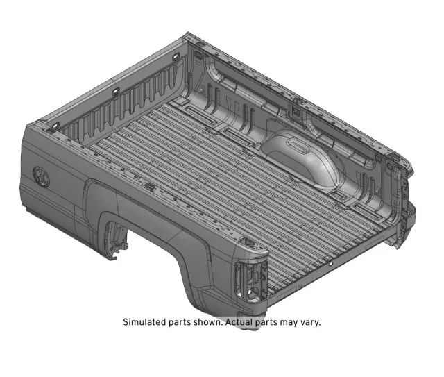 84148854 - : Pickup Box for Chevrolet: Silverado 1500, Silverado 2500 HD, Silverado 3500 HD Image