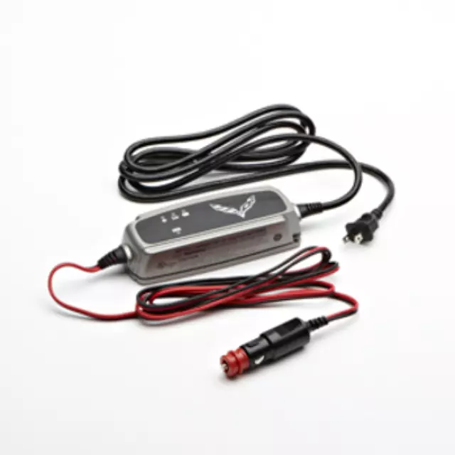 85132786 - : Battery Conditioner With Crossed Flags Logo for Chevrolet: Corvette Image