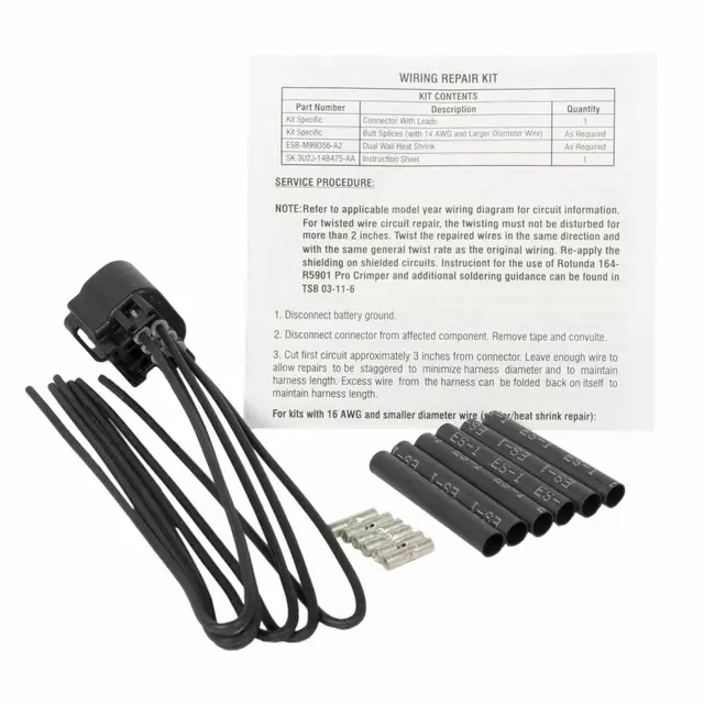3U2Z14S411MLB - : Wire Assembly for Ford Image