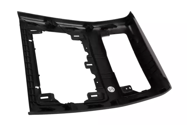 Jet Black Front Floor Console Rear Trim Panel - GM (84027258)
