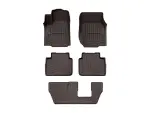 471696124IM - : Cocoa FloorLiner™ HP, Complete Set (1st, 2nd (2-Piece) &amp; 3rd Row) for WeatherTech Image