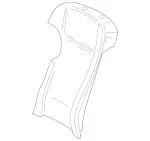 2109101316 - Front Seats: Padding for Mercedes-Benz Image