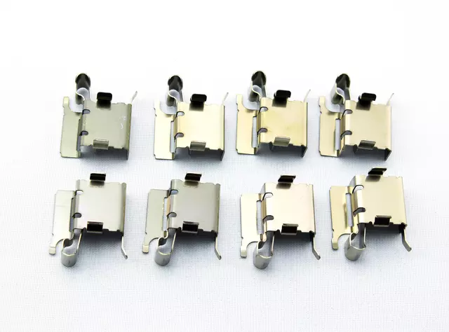 494742050 - : 2006-2022 Toyota - Disc Brake Anti-Rattle Clip Set for Scion: iM, tC, xB, xD | Toyota: Corolla, Corolla iM, Matrix, Mirai, Prius, Prius AWD-e, Prius C, Prius Plug-In, Prius Prime, Prius V, RAV4, Yaris Image