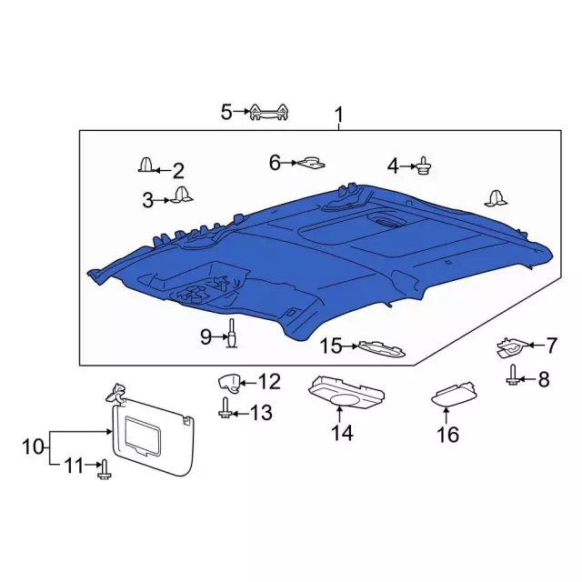 Headliner - Ford (ML3Z-1651916-EN)