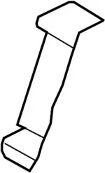 886615ZW1A - Body: Seat Back Pad for INFINITI: QX80 Image