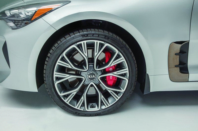 J5F40AK270 - Wheels: Alloy Wheel 19inch - Rear for Kia: Stinger Image