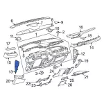 LJ8Z58044C61AA - : Side Cover for Ford: Mustang Mach-E Image