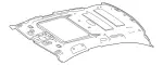 29069006009K30 - Body: Headliner for Mercedes-Benz Image