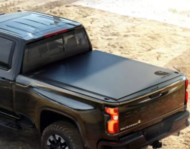 87816014 - : Standard Bed Soft Roll-Up Tonneau Cover With for Chevrolet: Silverado 2500 HD Image