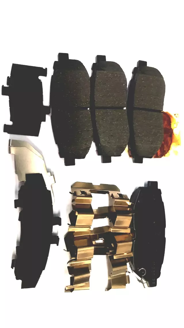 REAR BRAKE PAD SET W/HARDWARE & SHIMS - Subaru (26696XA011)